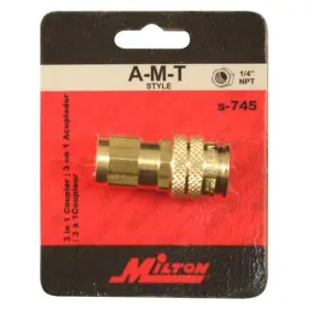 745S MILTON Coupler Body Npt Cfm