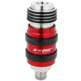 PACK-OF-5-1751 MILTON INDUSTRIES Safety Exhaust Coupler Body