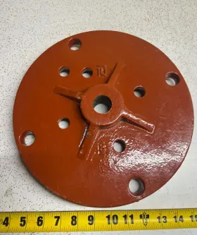080A1998LN MUELLER Post Indicator Valve Plate Left Ductile