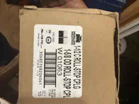 W01063 MUELLER INDUSTRIES Copper Rolled Coupling Sweat Cxc