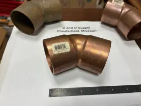 W63059 MUELLER Sweat Copper Elbow Plumbing Fitting