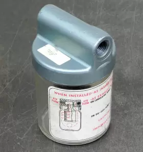 AB678 MUFFLER Gast Intake Filter Air Flow Meter Exhaust Npt #3