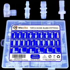 RG-75 MUSIBO Hose Barb Fittings Npt Male