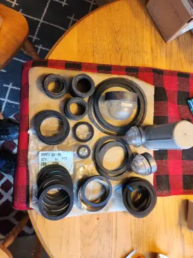 300BN MVF Camlock Fitting Gasket Buna Od Si