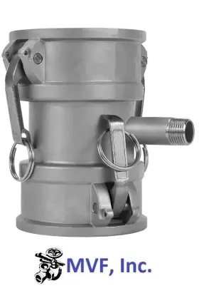 DD300-1SS MVF Female Coupler Camlock Mnpt Tap #3