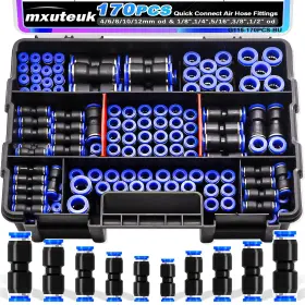 G115-170PCS-BU MXUTEUK Push Connect Fittings