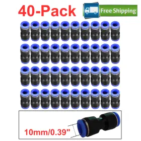 PU-10 NACX Fitting Od Push Pneumatic Connect Tube Straight