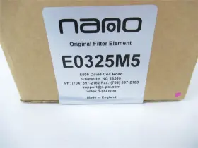 E0325M5 NANO Box Water Purification Filter Nf #2