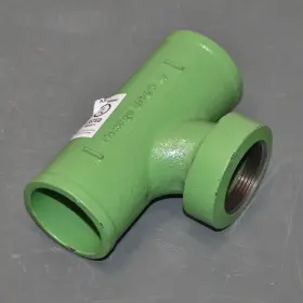 ZFB221214 NEW AGE Sanitary Tee Pipe Fitting Socket Npt
