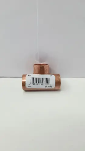039923327000 NIBCO Everbilt Copper Tee Solder Fitting Water #2