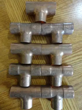 039923327680 NIBCO Epc Copper Tee Sweat Pipe Fitting Equal