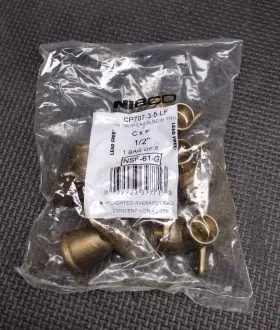 70735LF NIBCO Ear Elbow Forged Dzr Deg