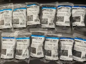 PX00608CR10 NIBCO Pex Poly Fittings Tees Elbows Couplings