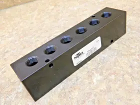 MRA-6ED NITRA Port Manifold Npt Ends