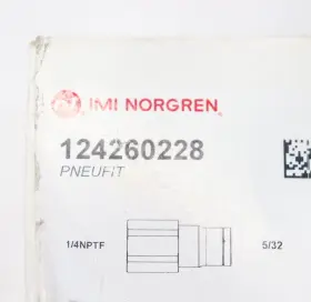 124260228 NORGREN Pneufit Female Adapter Tube Od