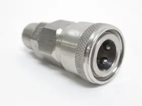 Pacmac 95160051ss 236222 New-no Box Quick Connector 3/8npt X 1/2 Inch Tube Pacmac 95160051ss 236222 New-no Box Quick Connector 3/8npt X 1/2 Inch Tube