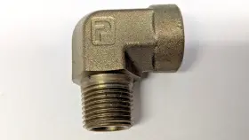 Parker 1/2-cd-s New 1/2 Inch Npt Forged Steel Street Elbow