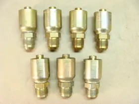10343-10-8 PARKER Parflex Hydraulic Hose Crimp Fitting Jic