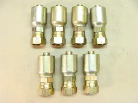 10643-10-8 PARKER Parflex Hydraulic Hose Crimp Fitting Jic #2