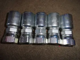 10643-12-10 PARKER Hydraulic Hose Crimp Fittings Jic
