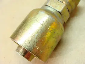 10643-12-12 PARKER Parflex Hydraulic Hose Crimp Fitting Jic #3