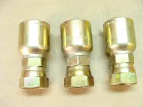 10643-12-12 PARKER Parflex Hydraulic Hose Crimp Fitting Jic