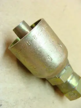 10643-6-6 PARKER Parflex Hydraulic Hose Crimp Fitting Jic #3