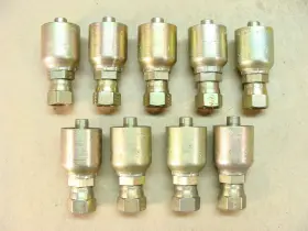 10643-6-6 PARKER Parflex Hydraulic Hose Crimp Fitting Jic