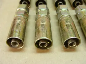 10655-6-6 PARKER Parflex Hydraulic Hose Crimp Fitting Jic #3