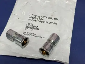 10826-6-6BA PARKER Crimp Hydraulic Hose Fitting Swivel
