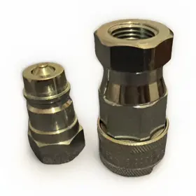 Parker 12dh Steel Quick Coupler Set Male Npt Plug Female Socket