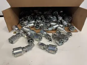 13743-8-8 PARKER Hydraulic Swivel Crimp Fitting Fem Jic
