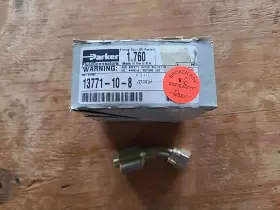 13771-10-8 PARKER Female Jic Elbow Crimp Hydraulic Fitting #2