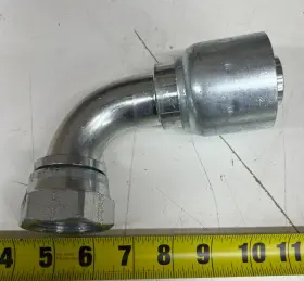 13943-20-20 PARKER Hydraulic Crimp Fitting Fem Deg Jic Swivel