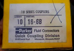 16-6B PARKER Couplers Box #2