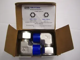 16MSEL12N-316 PARKER Lok Male Elbow Tube Npt Steel