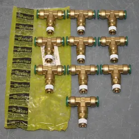 172PL-6-4 PARKER Tee Ftting Adapter Npt Push Connect