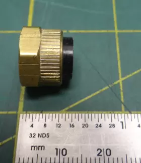 61P-6 PARKER Tube Od Compression Nut Acetal Sleeve #2