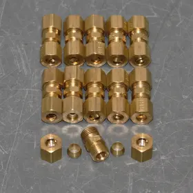 62C-4 PARKER Union Fitting Compression Hex