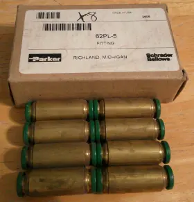62PL-5 PARKER Prestolok Union Fittings Tube