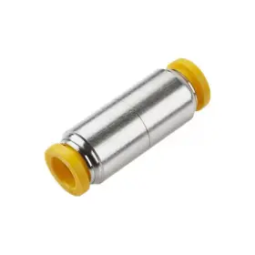 Parker 62plp-10m-12m Metric Metal Push-to-connect Fitting Brass Silver