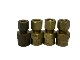 66C-5-4 PARKER Nos Nptf Straight Female Compression Fittings