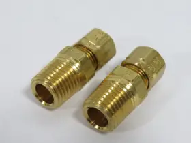 68CA-5-4 PARKER Compress Align Connector Tube Mnpt Nop