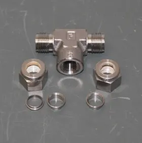 6FBT4N-316 PARKER Partial Tee Tube Fittings Npt Branch