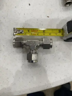 6MBT6N-316 PARKER Steel Tee