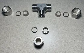 8ET8-316 PARKER Lok Od Tube Tee Fitting #3