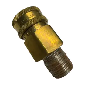 BST-6-BSPP PARKER Bras High Flow Unvalved Hydraulic Coupling