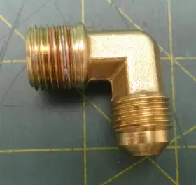 149F-8-6 PARKER HANNIFIN Male Flare Npt Elbow Fitting #2