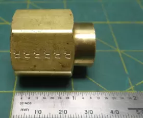 208P-12-8 PARKER HANNIFIN Reducer Coupling Female Npt Male #2