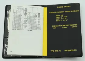 MIK-1 PARKER Hydraulic Thread Identification Caliper Set Kit #3